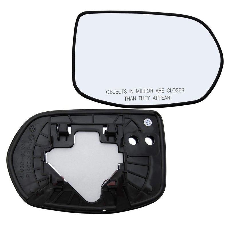 Rugged TUFF Passenger Right Side Mirror Glass For 2007 2008 2009 2010 2011 Honda CRV CR-V Door Rear View Mirrors 80217 56366 76203SWAA01 HO1325108 Non-Heated Back Plate Holder - Image 4